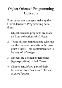 2 - Object Oriented Programming Concepts