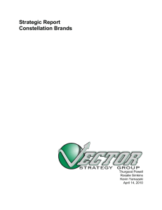 Strategic Report Constellation Brands