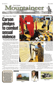 August 21, 2015 - Fort Carson Mountaineer