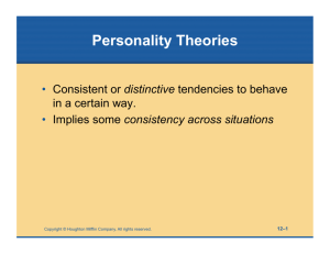 Personality Theories