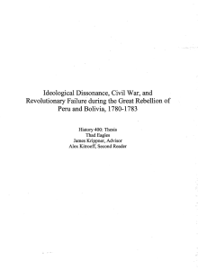 Ideological Dissonance, Civil War, and Revolutionary Failure during