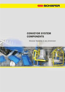 conveyor system components