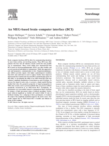 An MEG-based brain-computer interface (BCI)