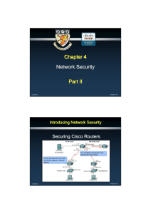 Chapter 4 Network Security Part II