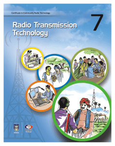 Module 7: Radio Transmission Technology