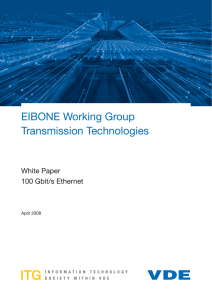 EIBONE Working Group Transmission Technologies