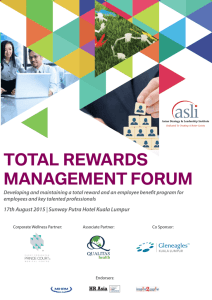 Total Rewards Management Forum 2015_050815