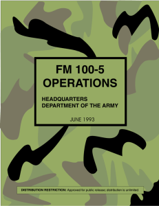 FM 100-5 Operations