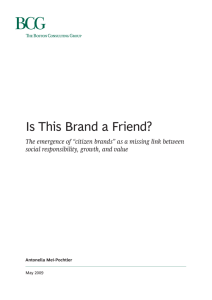Is This Brand a Friend? The Emergence of Citizen Brands as a