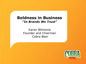 Boldness in Business - Judge Business School