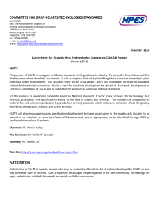 committee for graphic arts technologies standards