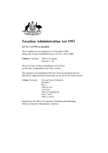 Taxation Administration Act 1953