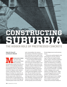 Constructing Suburbia: The Hidden Role of