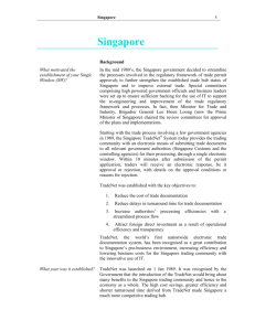 Case Study-Singapore
