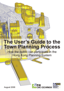 Hong Kong Town Planning Process
