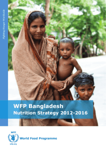 nutrition strategy - World Food Programme