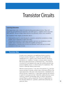 Transistor Circuits