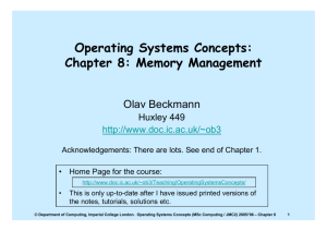 Chapter 8 - Department of Computing