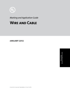 Wire and Cable Marking Guide