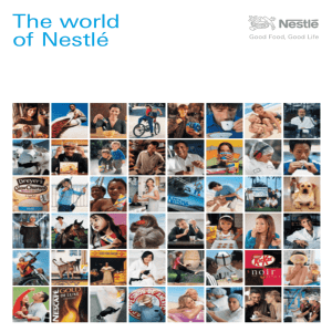 The world of Nestlé