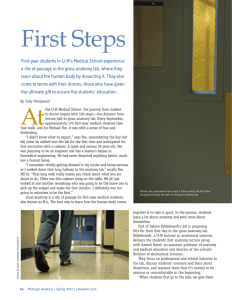 first steps - University of Michigan Health System