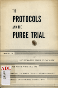 The Protocols and the Purge Trial - Anti