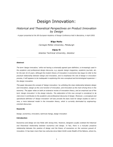 Design Innovation