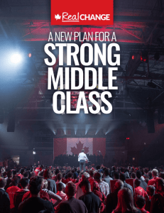 A New Plan for a Strong Middle Class