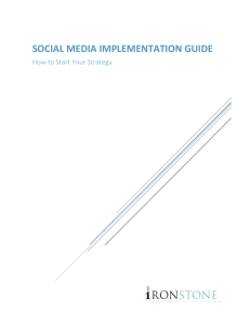 social media implementation guide