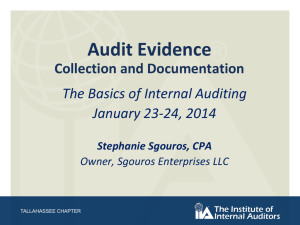 Preserving Audit Evidence