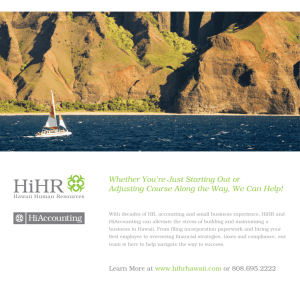 HiAccounting : Hawaii Accounting and Bookkeeping