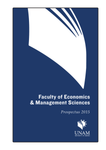 Faculty of Economics & Management Sciences