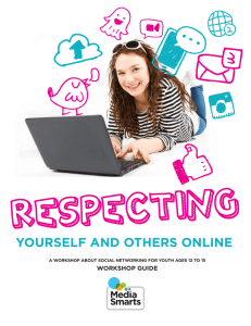 Respecting Yourself and Others Online