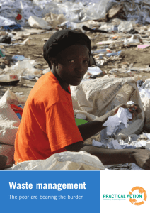 Waste management - Practical Action
