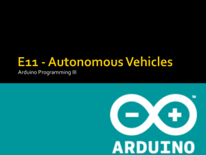 Arduino Programming III