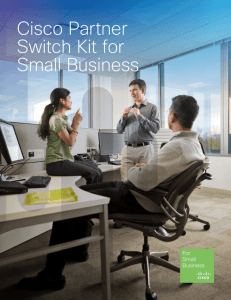 Cisco Partner Switch Kit for Small Business
