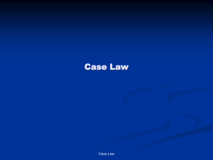 NEBOSH Unit A Case Law