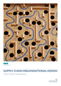 supply chain organisational design