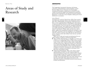 Areas of Study and Research - Caltech Catalog