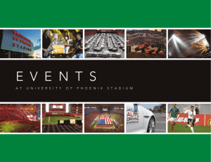 events - University of Phoenix Stadium