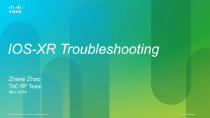 ASR 9K Troubleshooting & Best Practice