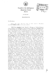 a copy of the Supreme Court resolution.