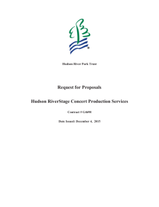 RFP template - Hudson River Park