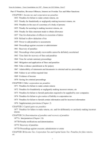 Notes for Guidance – Taxes Consolidation Act 1997 – Finance Act