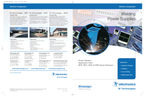 Welding Power Supplies