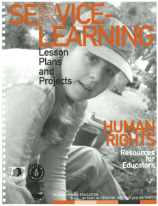 Why Human Rights Education?
