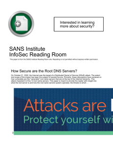 How Secure are the Root DNS Servers?