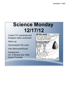 Science Monday 12/17/12