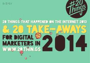 20 things thAT HAPPENED ON THE INTERNET 2013