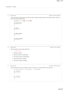 Page 1 of 9 Assignment Previewer 4/9/2015 http://www.webassign